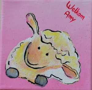 Kraamcadeau schaapje